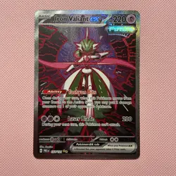 Iron Valiant EX 157/131 Scarlet & Violet: Prismatic Evolutions Holo SIR Card NM - Image 1