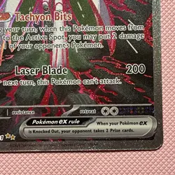Iron Valiant EX 157/131 Scarlet & Violet: Prismatic Evolutions Holo SIR Card NM - Image 5