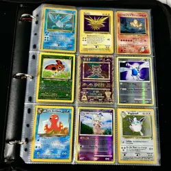 Vintage Pokemon Movie 2000 Inspired Binder lot collection Cards wotc Holo & More - Image 1