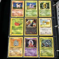 Vintage Pokemon Movie 2000 Inspired Binder lot collection Cards wotc Holo & More - Image 2
