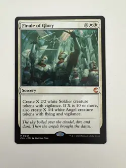 Finale of Glory MTG Magic the Gathering Card NM Near Mint CLU - Image 1
