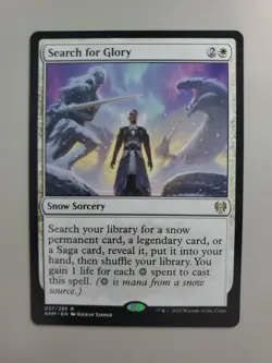 MTG Search for Glory Kaldheim Regular Rare - Image 1