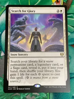 C860 MAGIC the GATHERING SEARCH FOR GLORY #027 NM-LP MTG - Image 1