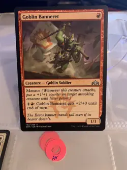 MTG Goblin Banneret Guilds of Ravnica 102/259 Regular Uncommon - Image 1
