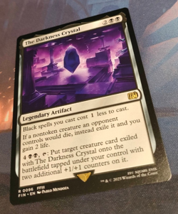 The Darkness Crystal - Final Fantasy - Rare - NM (see pics) MTG - Image 3