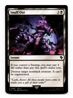 Snuff Out [Commander: Final Fantasy] MTG NM/M 💀 - Image 1