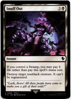 Snuff Out [Commander: Final Fantasy] MTG NM/M 💀 - Image 3