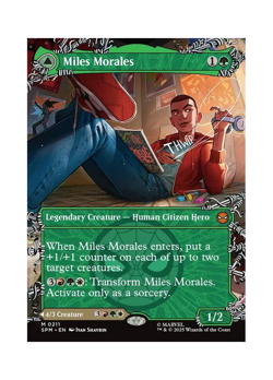 MTG SPM Miles Morales // Ultimate Spider-Man 211 Regular - Image 1