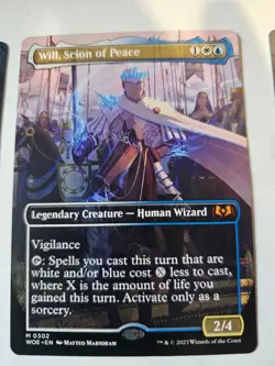 MTG - Will, Scion of Peace Extended Art- Wilds of Eldraine - Image 1