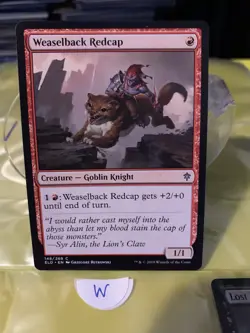 MTG Weaselback Redcap Throne of Eldraine 148/269 Regular Common - Image 1
