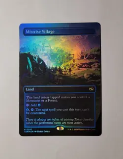 Mistrise Village (Borderless) Tarkir: Dragonstorm Foil - Image 1