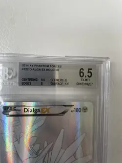 2014 Pokemon Dialga EX (122/119 Scret Rare) XY Phantom Forces - Image 2