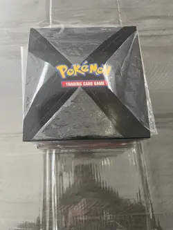 Pokemon TCG: Prismatic Evolutions Tech Sticker Collection Display Box Empty - Image 2