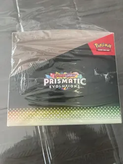 Pokemon TCG: Prismatic Evolutions Tech Sticker Collection Display Box Empty - Image 5