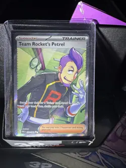 Pokemon TCG Team Rockets Petrel 226/182 SV Destined Rivals Ultra Rare Full Art - Image 1