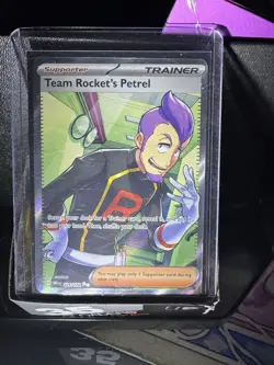 Pokemon TCG Team Rockets Petrel 226/182 SV Destined Rivals Ultra Rare Full Art - Image 3