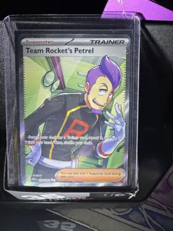 Pokemon TCG Team Rockets Petrel 226/182 SV Destined Rivals Ultra Rare Full Art - Image 5