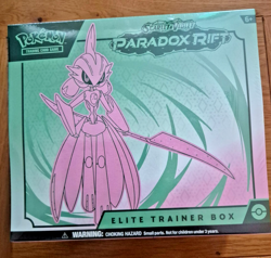 Pokemon Paradox Rift Elite Trainer Box - Brand New - Iron Valiant - Image 1