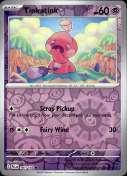 Tinkatink - Reverse Holo - Paldea Evolved 101/193 - MINT - Pokemon - Image 1