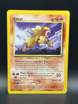 Entei 17/64 - Neo Revelation non-holo - TCG Pokemon - Image 1