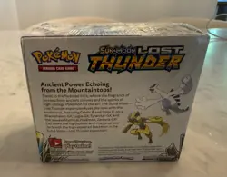 Pokemon TCG Lost Thunder Booster Box Factory Sealed - Image 3