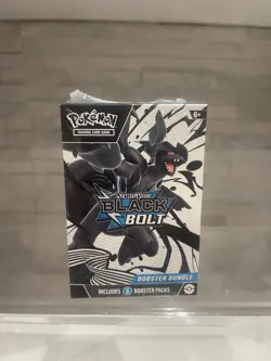 Pokemon TCG Scarlet & Violet Black Bolt Booster Bundle - New & Sealed 6 Packs - Image 1