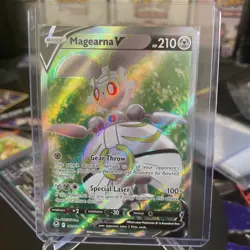 Pokemon TCG Magearna V (Full Art) Sword & Shield - Silver Tempest 182/195... - Image 1