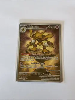 Alakazam - MEP 009 - Mega Evolution - Pokemon Center Stamped Promo - NM - Image 1