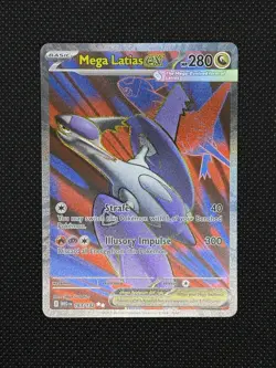 Pokemon TCG MEGA LATIAS EX 163/132 Mega Evolution Ultra Rare - Image 1