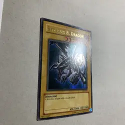 Yugioh Red-Eyes Black Dragon SDJ-001 Holo Foil Rare Yu-Gi-Oh! Limited - Image 2