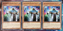 3x Erfahrener Weisser Magier SBCB-DE007 COMMON DEUTSCH 1.Auflage PLAYSET Yu-Gi-Oh - Image 1