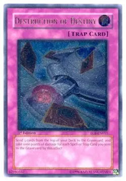 Yugioh! LP Destruction of Destiny - EOJ-EN051 - Ultimate Rare - Unlimited Editio - Image 1