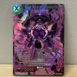 Toppo, Force of Obliteration SR| Dragon Ball Super Card Game BT14-004 - Image 1