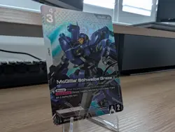 ST05 Gundam Card Game McGillis’ Schwalbe Graze LR+ Alt Art St05-007 English - Image 2