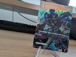 ST05 Gundam Card Game McGillis’ Schwalbe Graze LR+ Alt Art St05-007 English - Image 3