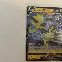 Pokemon Card Zeraora V 053/159 Half Art Crown Zenith Near Mint - Image 3