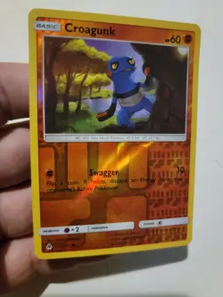 Croagunk 56/156 REVERSE HOLO Ultra Prism Pokemon TCG Card Nintendo - Image 1