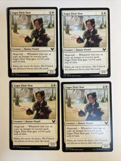 4x Mtg Strixhaven Eager First-Year NM/M Magic The Gathering - Image 1