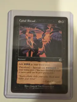Magic Mtg Torment Cabal Ritual moderately played - Image 4