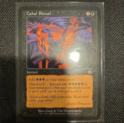 Magic Mtg Torment Cabal Ritual moderately played - Image 5
