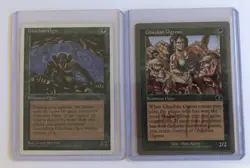 Magic The Gathering Unglued Ghazban Ogress #60/94 MTG TCG CCG + Ghazban Ogre 👹 - Image 1