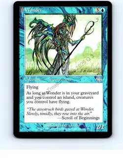 Wonder #54 Blue Uncommon Judgment MTG NP Near Mint or Better - Image 1