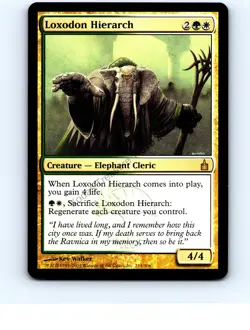 Loxodon Hierarch #214 Rare Ravnica: City of Guilds MTG NP Near Mint or Better - Image 1