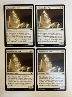 4x Mtg Strixhaven Pilgrim Of The Ages NM/M Magic The Gathering - Image 1
