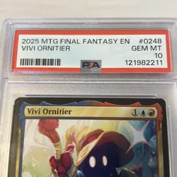 PSA 10 - VIVI ORNITIER M #248 MTG Final Fantasy FF9 GEM MINT Magic TCG FIN - Image 2