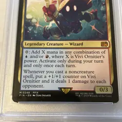 PSA 10 - VIVI ORNITIER M #248 MTG Final Fantasy FF9 GEM MINT Magic TCG FIN - Image 4