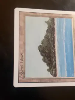 Tropical Island Revised Edition Regular Magic the Gathering MTG Played - Image 5