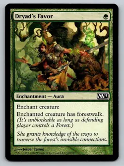 MTG Dryad's Favor (M11) Regular - Image 1