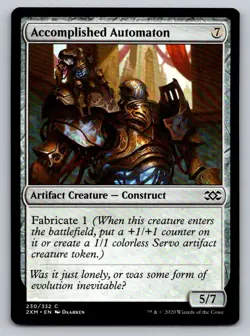 MTG Accomplished Automaton 230/332 Regular - Image 1