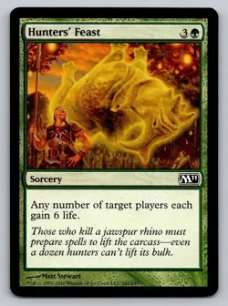 MTG Hunters' Feast (M11) Regular - Image 1